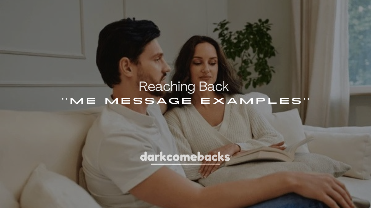 250+ Reaching Back to Me Message Examples