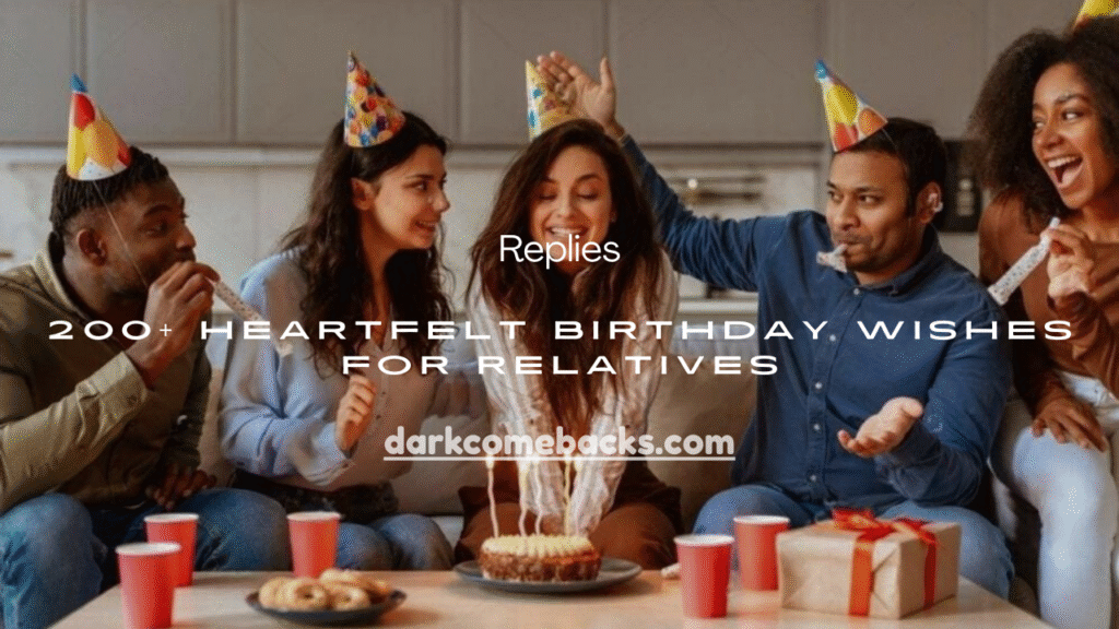 Birthday Wishes for Relatives