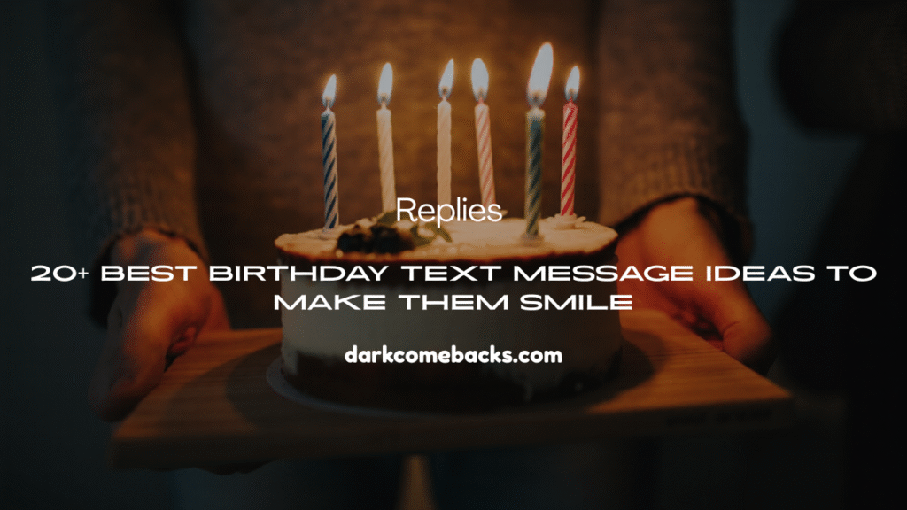 Birthday Text Message 