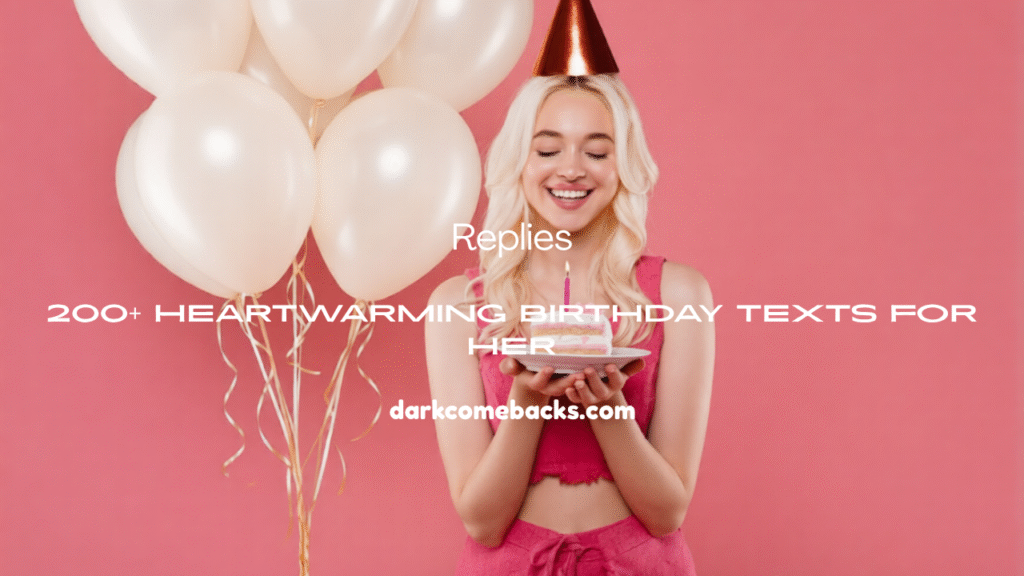 Birthday Texts for Her
