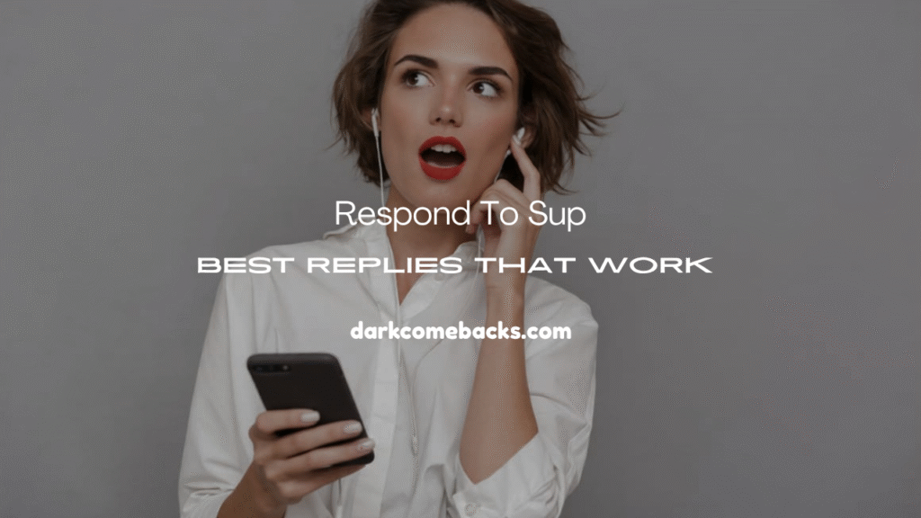 Replies to Sup