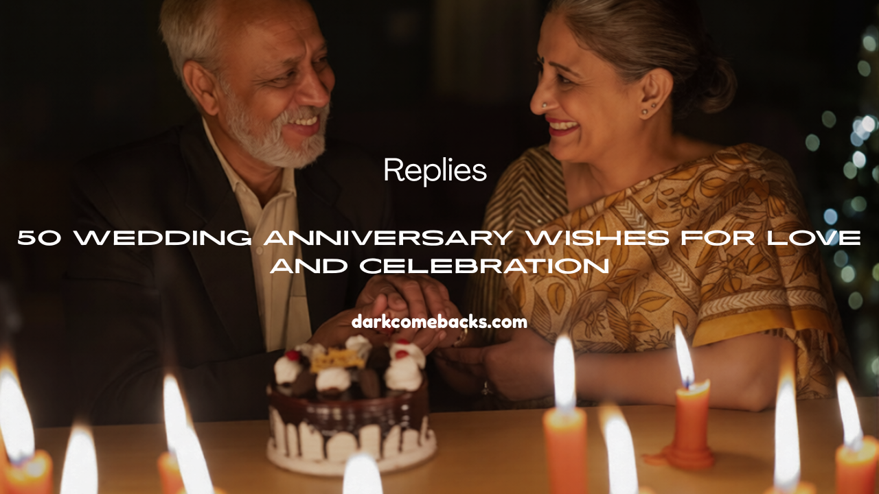 50 Wedding Anniversary Wishes