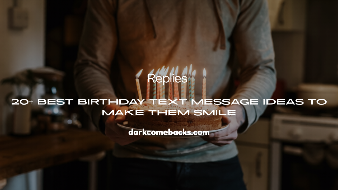 Birthday Text Message