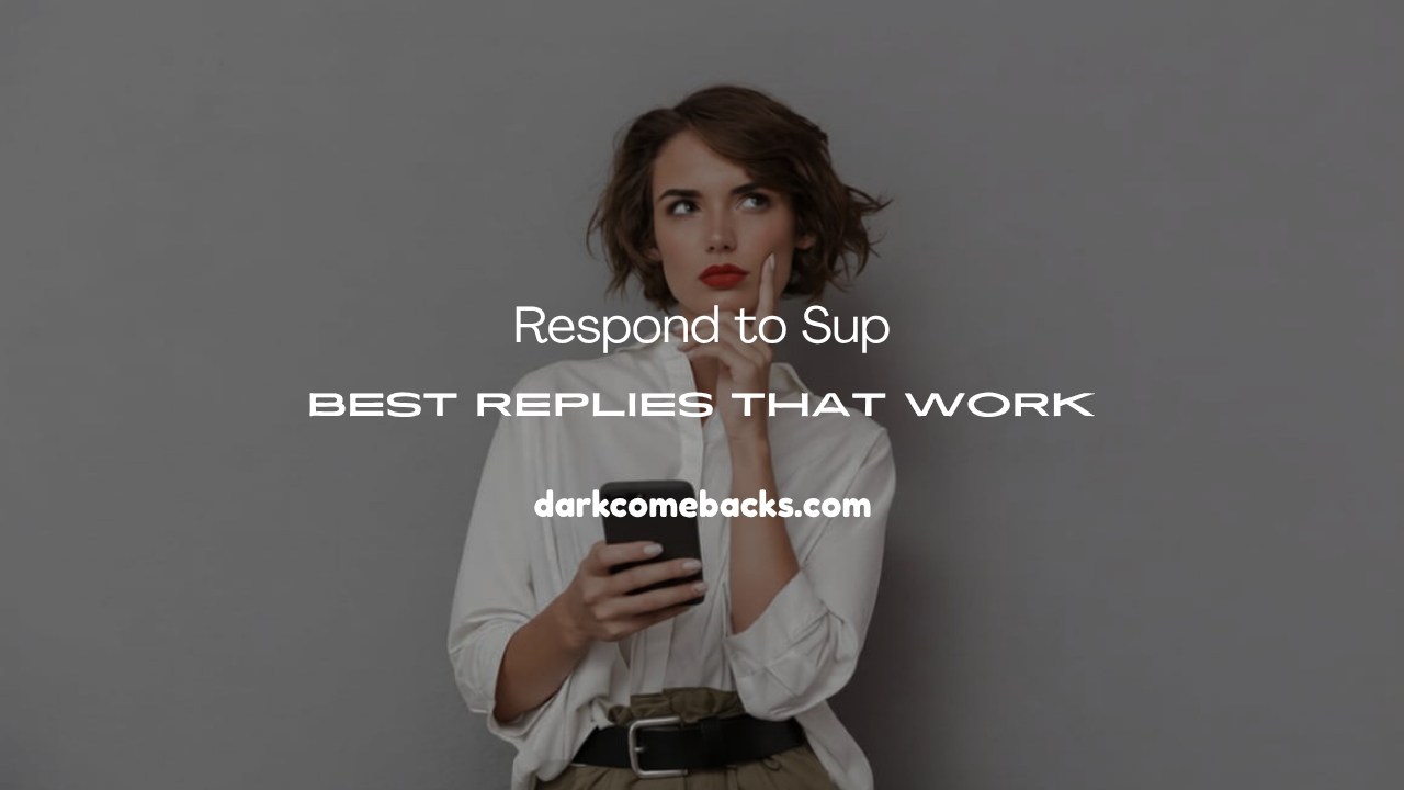 Replies to Sup