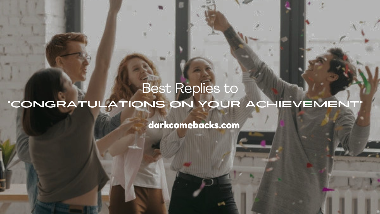 Congratulations on Your Achievement
