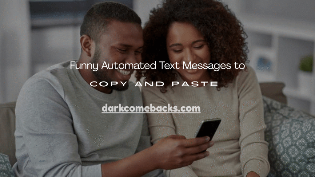 Funny Automated Text Messages