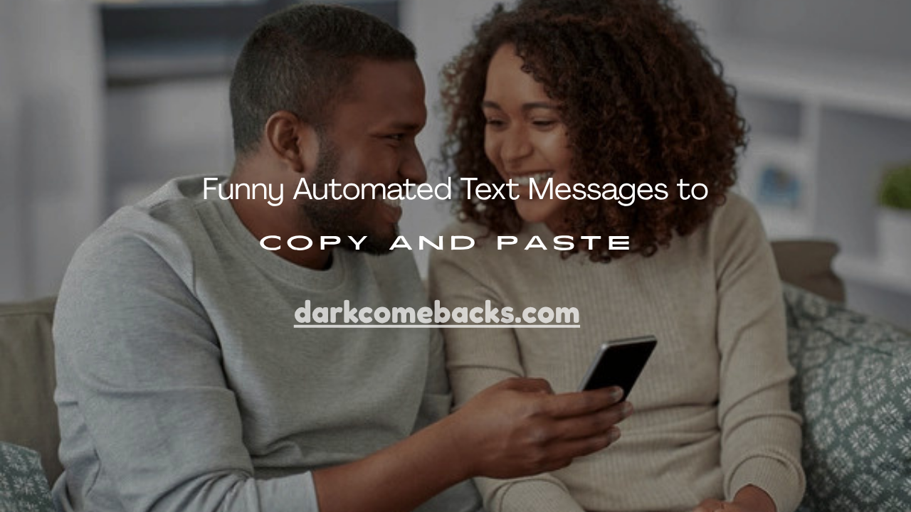 Funny Automated Text Messages