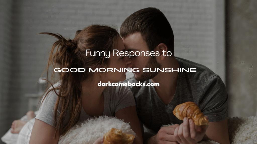 Good Morning Sunshine