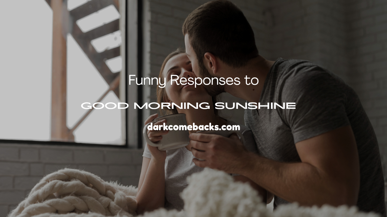 Good Morning Sunshine
