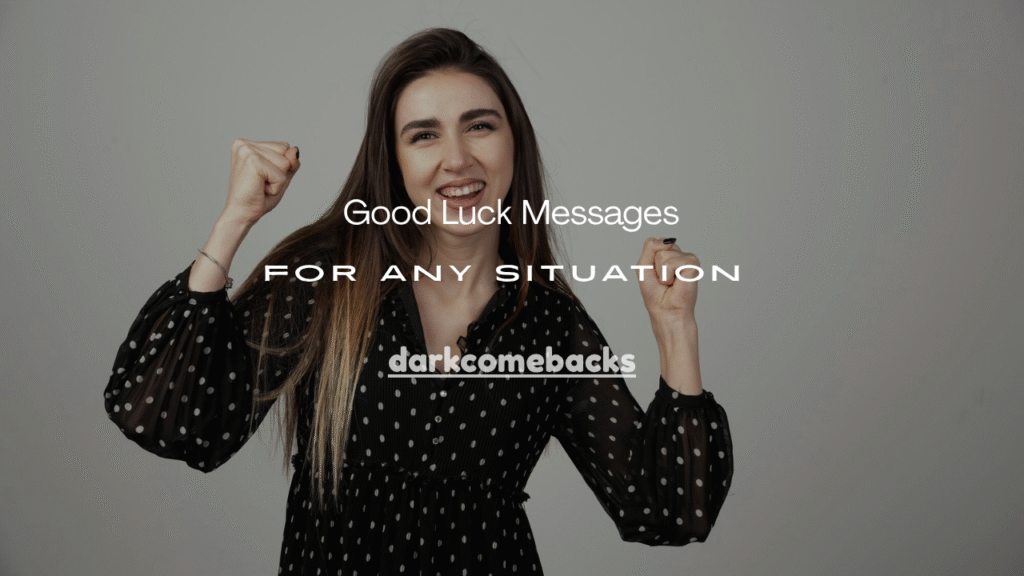 Good Luck Messages